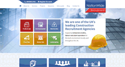 Desktop Screenshot of nationwideconstructionrecruitment.co.uk